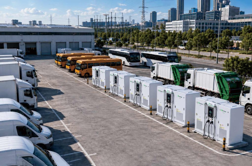 On/Off-Grid Solar-Storage-Diesel Charging
