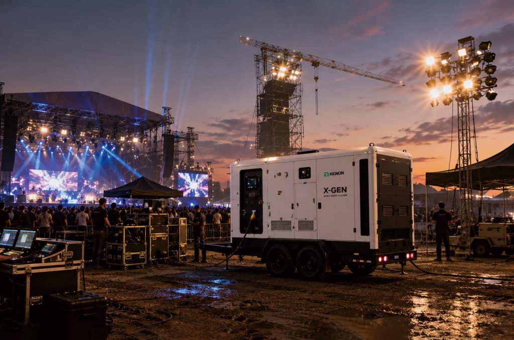 LV Off-Grid PV-Storage-Diesel Mobile Charging Station
