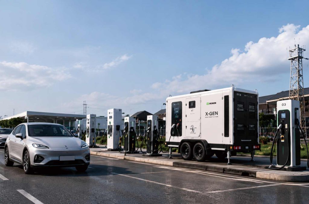 On-Grid Peak Shaving Mobile Energy Storage